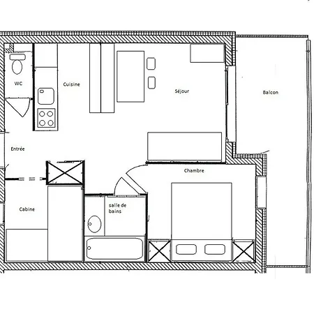 Lejlighed Au Pied Des Pistes Avec Piscine, Salle De Fitness Et Wifi - Fr-1-455-222 La Plagne